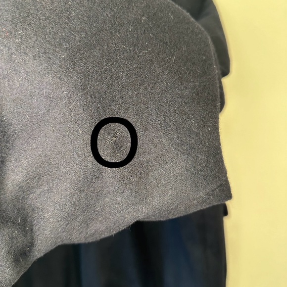 Hart Schaffner Marx Navy Wool Cashmere Smart Coat Large - Picture 8 of 10